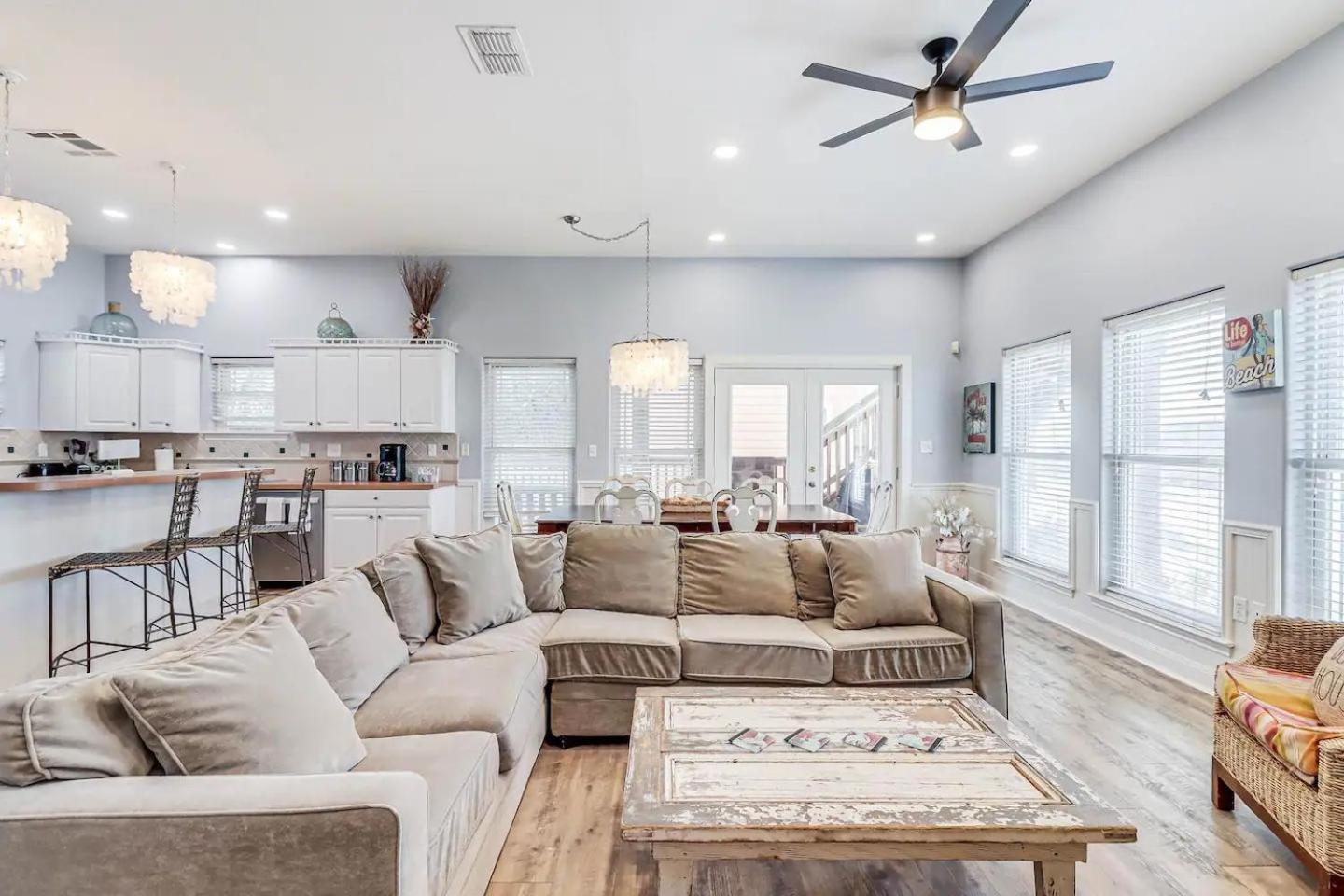 6Bdrm Beach Home - Oceanviews - Recently Renovated - Shared Pool & Hottub 阿兰瑟斯港 外观 照片